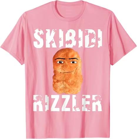 2026 Skibidi Toilet Rizzler Meme Tshirt Funny Novelty Graphic