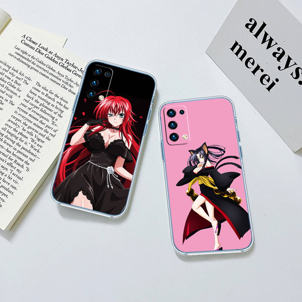 Rias Gremory Case for Motorola G10 G20 G04 E30 E40 E22 E20 E13 E15 G22 G23 G05 G75 G35 G55 E22S E7 G6 G7 G8 G9 Plus Power Play