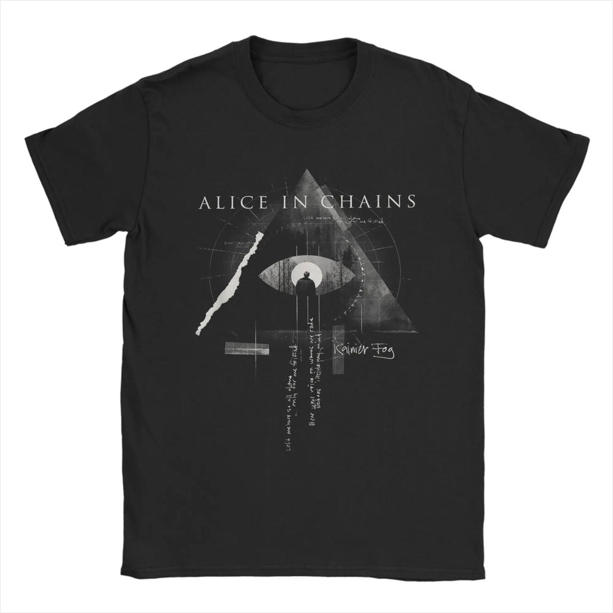 

Alice in Chains Band Dirt T-Shirts Men Heavy Metal Music Awesome Pure Cotton Tees Round Neck Short Sleeve T Shirts Summer merch XL