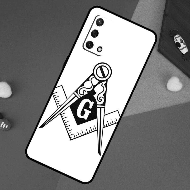 Freemasonry Logo Symbol Case For Oppo A78 A18 A38 A74 A94 A54 A58 A98 A80 A60 A40 A96 A76 A16 A15 A17 A57 A5 A6 Pro