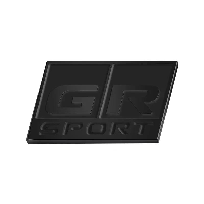 3D autó Alumínium Matrica GR SPORT Logó Jelvény Embléma Autó Ablak Karosszéria Dekoráció Toyota Corolla C-HR RZ RC RS Priushoz Tartozékok