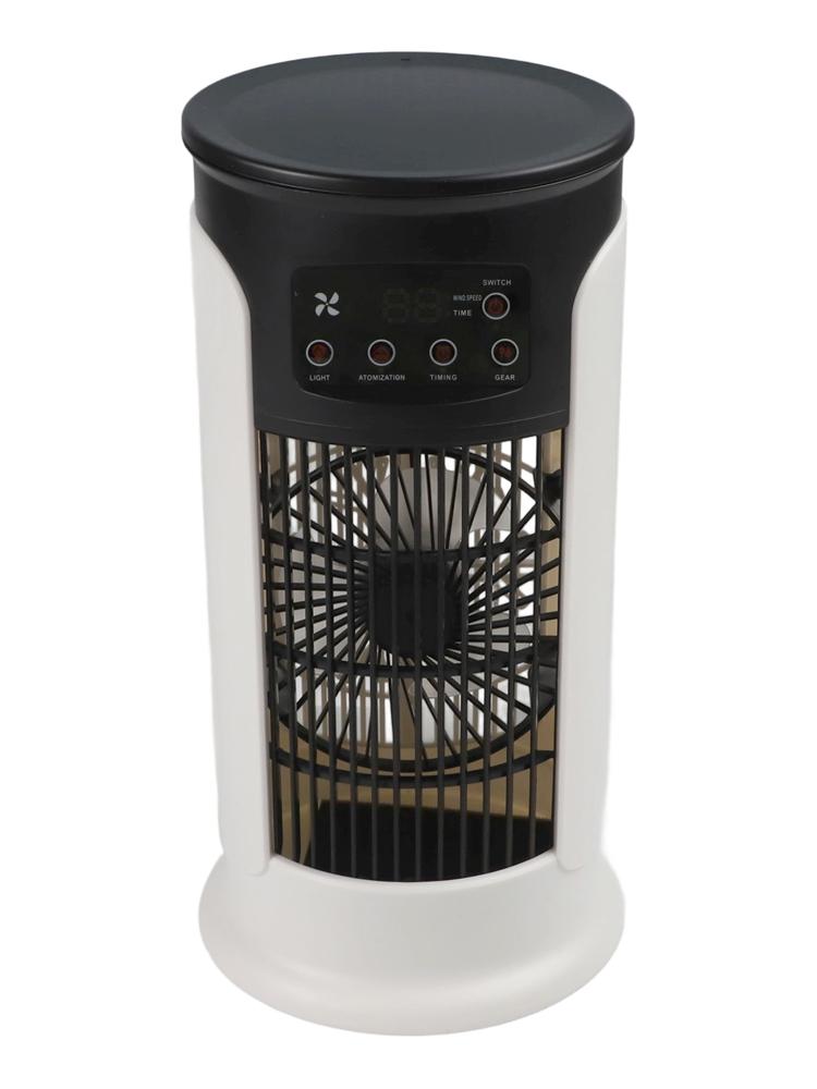 3-в-1 Маленький мобильный кондиционер-вентилятор Настольный вентилятор Мобильный кондиционер-вентилятор 6 скоростей 6-часовой таймер Распыление Увлажнение China Mainland