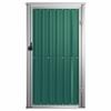 Vidaxl Garden Shed, Green, 88X89X161 Cm, Galvanized Steel
