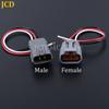1Set 3 Pin 6195-0009 6195-0012 DL 090 Waterproof Sensor Connector For Mazda RX8 Ignition Coil 3Pin Socket Connector With Wires