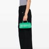 Longchamp Daylong Logo Zip Closure Leather Shoulder Crossbody Handbag Small Women handbag Green 10270HFK129
