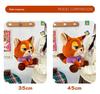 Judy and Nick Plush Doll Set – Cute Animal City Sitting Pose, Perfect Birthday Gift for Kids