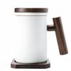 Ceramic Tea Infuser Mug with Lid