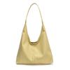 Underarm bag women's spring new fashion tote bag student solid color large capacity shoulder bag commuter bag