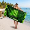 Monster Energy Individueller Namens-Text Strandtuch, Weiches Saugfähiges Handtuch Strand Pool Reise Persönliches Geschenk