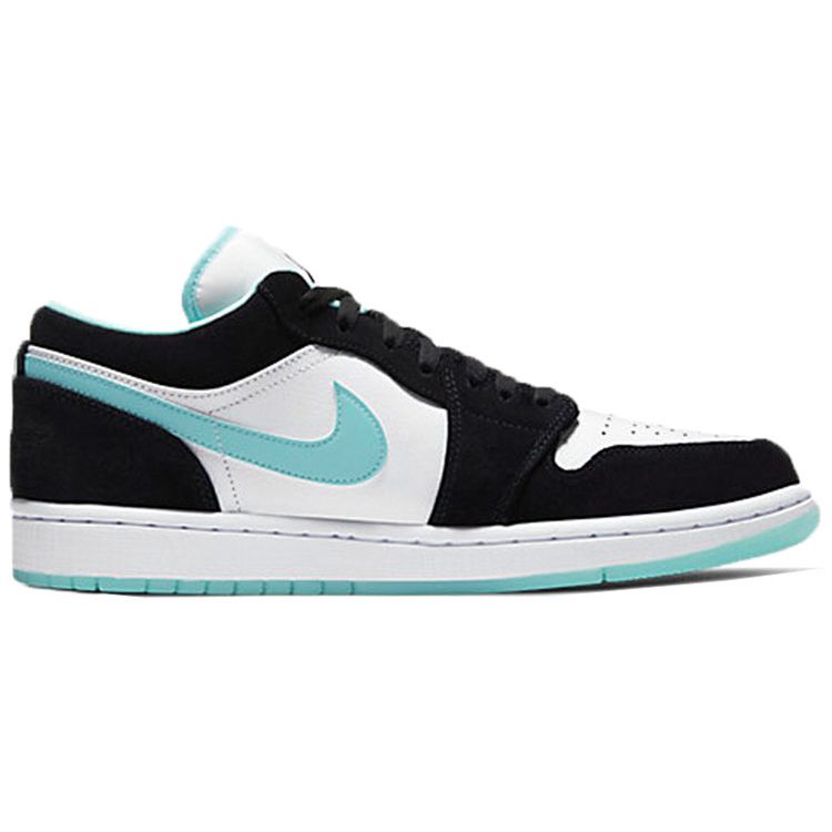 Air Jordan 1 Low Island Green Unisexové tenisky Tealová Bílá Černá CQ9828-131