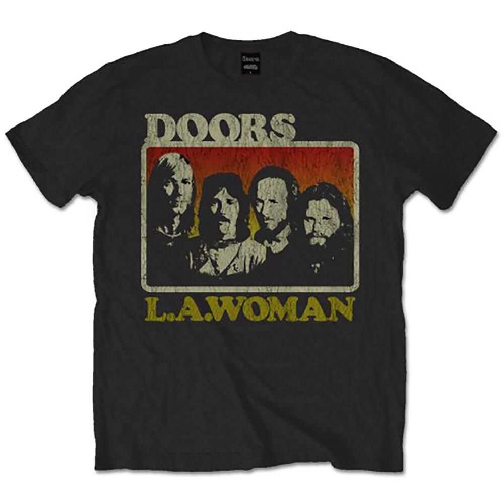 

The Doors T-Shirt LA Woman Jim Morrison Official Black New L