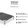 Elevated Pet Cot Stainless Steel Frame - All Season Military Dog Bed Removable Washable Off Ground for Small Pets