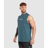 Gymshark Athletic Department Tank Cargo Blue A7a2c Uctp