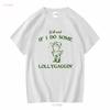 Yall Mind If I Do Some Lollygaggin T Shirt Western Frog Tee Cute Animal Retro Funny Vintage Style Y2k Meme Vintage Washed