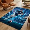Football Messi Floor Mat Suitable for Kitchen Entryway Hallway Dormitory Anti-slip Rug Decorate Offices Luxury Gift for Birthday, Christmas, Wedding