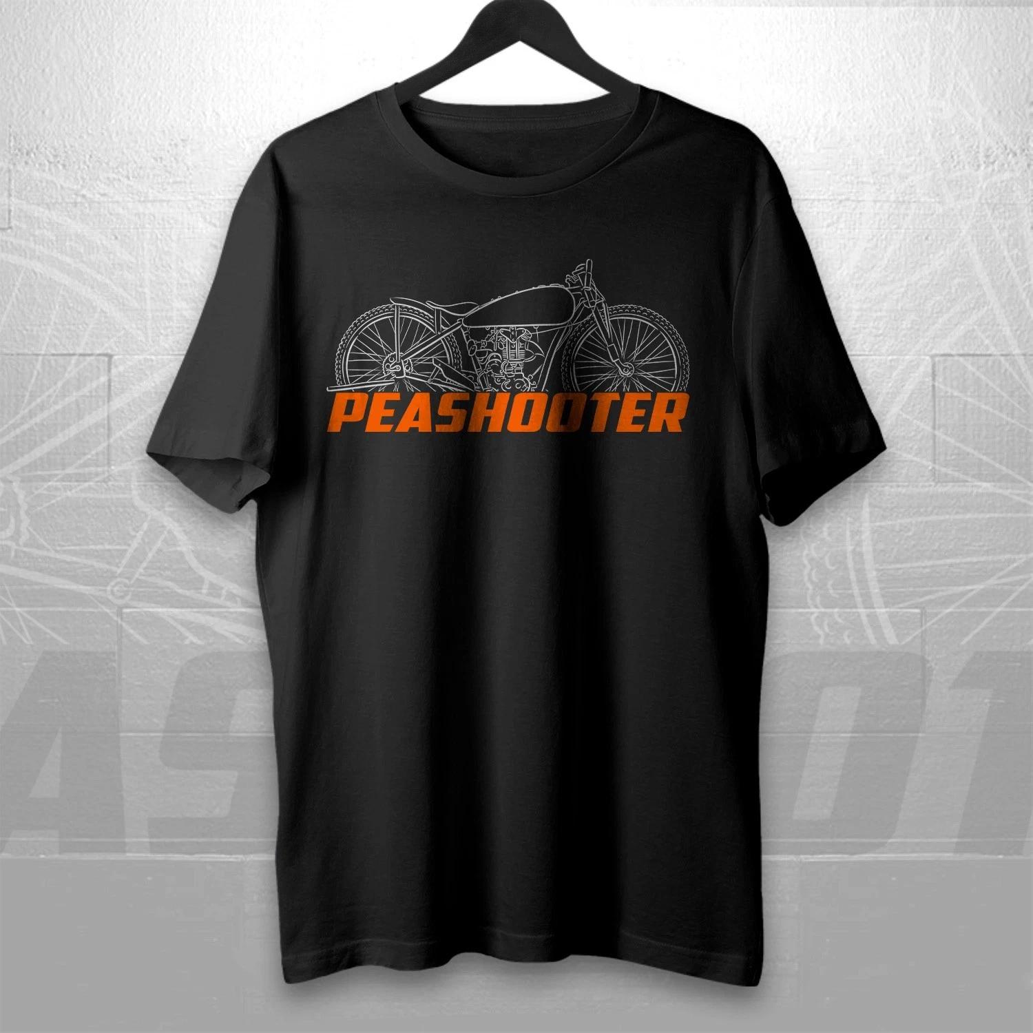 Harley-Davidson S SA Racer Peashooter 1926-1929 Motorcycle T shirt for Riders 4XL
