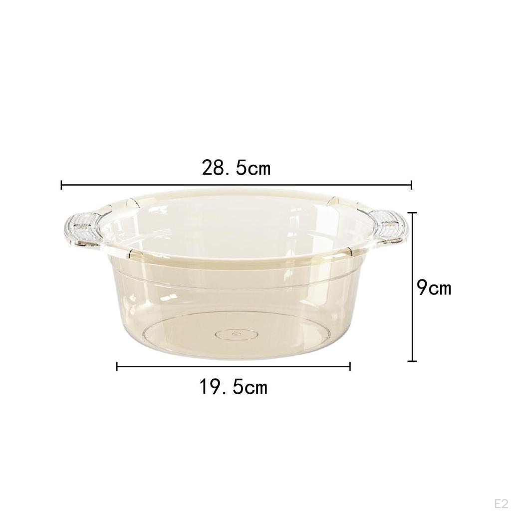 Wash Basin Washbin Storage Container Laundry Tub for Clothes Fruits Hiking