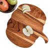 Halloween Wooden Cutting Board Serving Board Pumpkin Shaped Holiday Cheese Board Multipurpose Cutting Board for Holiday