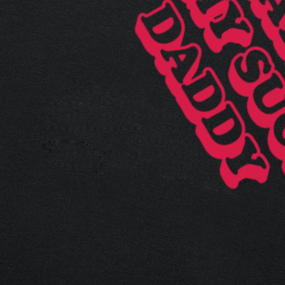 Funny Satan Is My Sugar Daddy T Shirts Men Women Pure Cotton Humor Streetwear Tee Short Sleeve Christian Slogan Loose Clothing