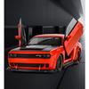 New 1/32 Challenger SRT Hellcat 2024 Alloy Car Model Sound and Light Pull Back Children's Toy Collectibles Birthday Gift