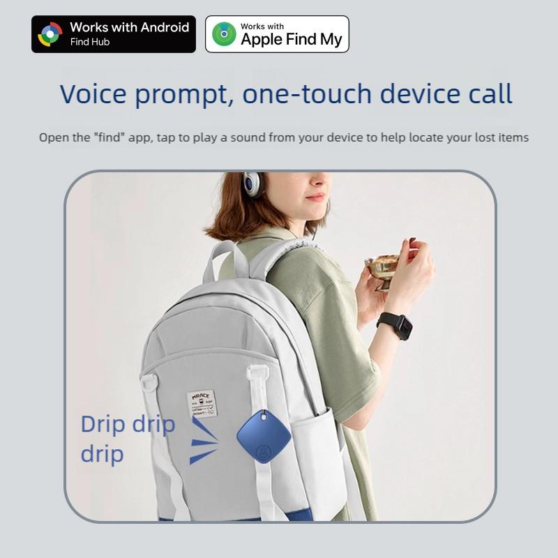 Location GPS Tracker via Google's Find Hub or iOS Findmy Remote Positioning Tag Finder Support Samsung Xiaomi ViVo Oppo Phone