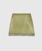 Heint Mist Double Layered Satin Mini Skirt 3Col_Olive