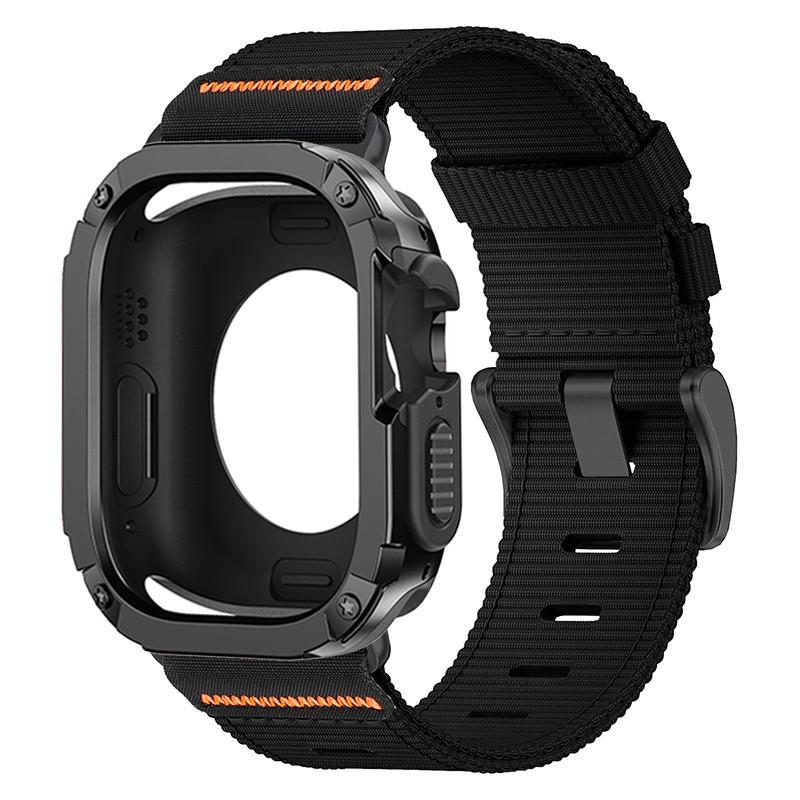 Case+Nylon Strap For Apple Watch Series 11 10 42 46mm Ultra 3 49mm Protective TPU PC Colver For Iwatch 987 44 45mm 6SE54 40 41mm