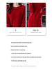 Women's Vintage Loose Knit Cashmere Sweater Dress - Round Neck, Mid-Length, Plus Size, Thick for Autumn & Winter