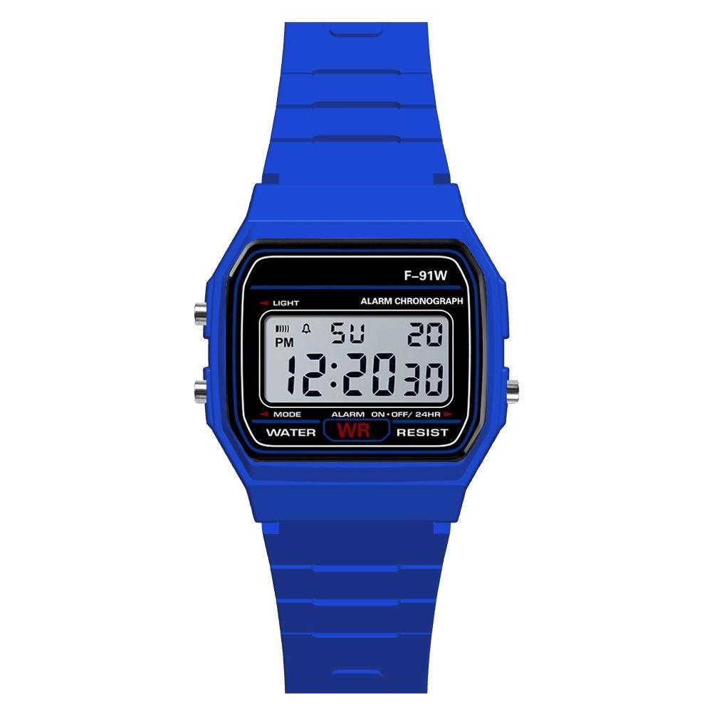Premium Sports Electronic Watch With Multifunctional Night Light And Alarm Clock