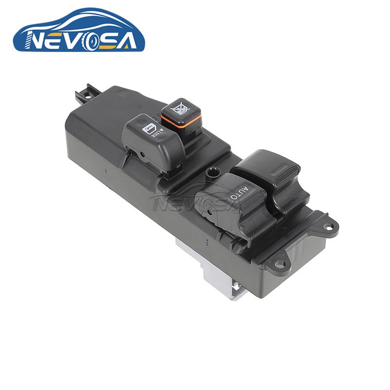 NEVOSA 84820-26220 For Toyota Hiace RHD Front Right Driver Side Master Power Window Lifter Switch 14p 8482026191 84820-26201
