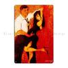 Salsa Dance Metal Sign Garage Wall Cave Home Design Sign Tin Sign Poster
