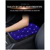 Bling Car Armrest Cover Auto Center Console Protective Cover Crystal Rhinestone Arm Rest Cushion Pad Car Accessories for Women