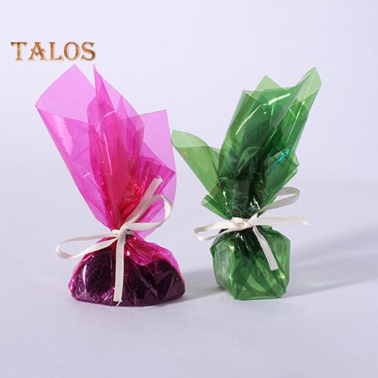 80/160 Sheets Transparent Cellophane Wrapping Paper DIY Arts Crafts Gift Packaging Waterproof Heat Sealable Colored Wrap
