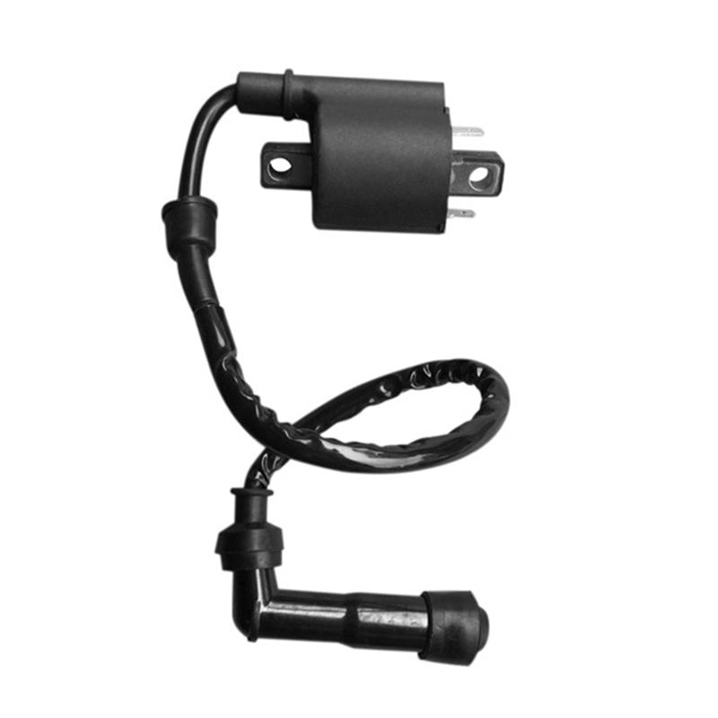 2Pcs Motorcycle Ignition Coil Ignition System Unit For Yamaha V Star 650 1999 -2014 GN250 ATV 300CC-A38G
