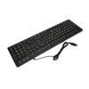104 Tasten Kabelgebundene Tastatur mit Hintergrundbeleuchtung, Tastatur mit großem Druck, Business-Standard-Tastatur für ältere Menschen und Sehbehinderte