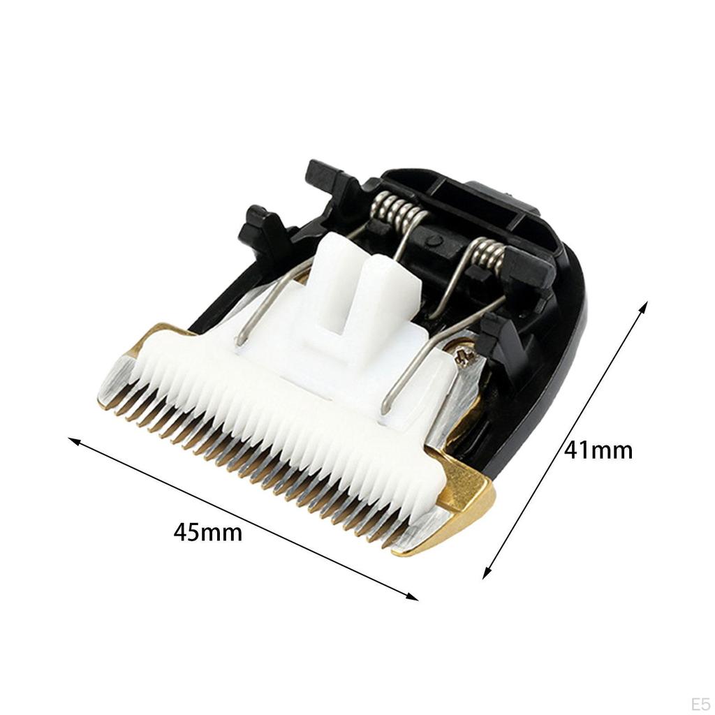 24 Teeth Grooming Hair Clipper Shear Ceramic Heads Replacement Accessories for Home Barber