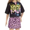 Barbie Fashionista Black with dedicated storage GRB47 T-Shirt [Dress-up Doll] [Comes case] [Ages 3+]
