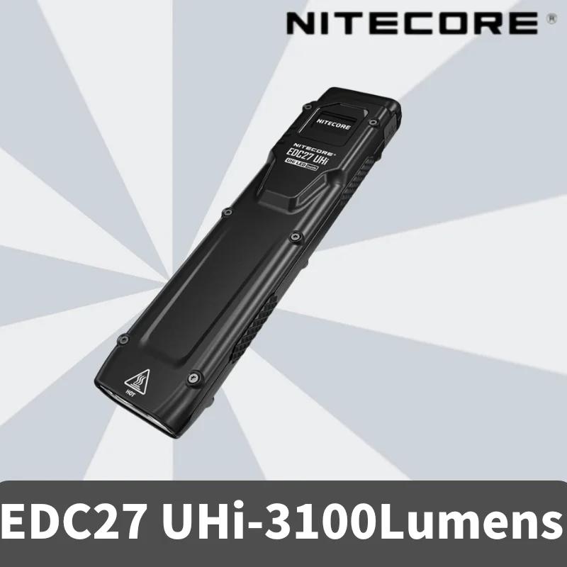 NITECORE EDC27 UHI 3100Lumens Type-C Rechargeable EDC Flashlight