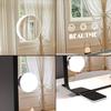 BEAUTME Machiaj Actriță Hollywood Masă de Toaletă Lumină 3 Culori Ajustabilă Include 16 LED Mărire 10x Pentru Montare Oglindă, Oglindă, Oglindă, Oglindă, Moduri,