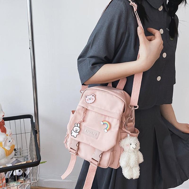 IELGY travel small backpack women messenger bag fashion backpack sweet school bag