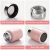 230ml Mini Tazza Termica in Acciaio Inossidabile 316 Borraccia Sottovuoto Portatile alla Moda da Tasca per Caffè Tè Borraccia Termica Tumbler