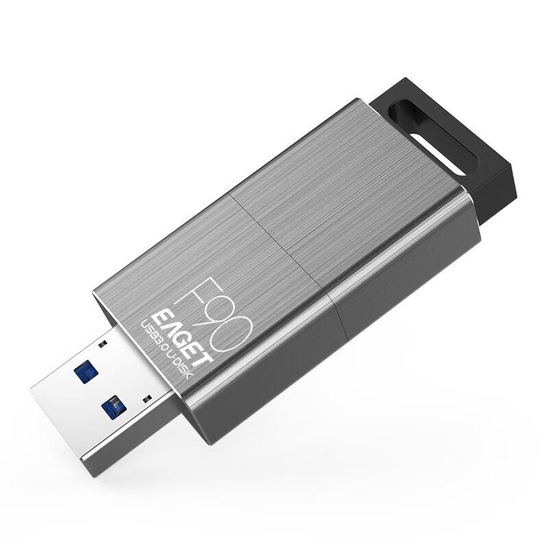 EAGET F90 Metal USB 3.0 Push-Pull Flash Drive