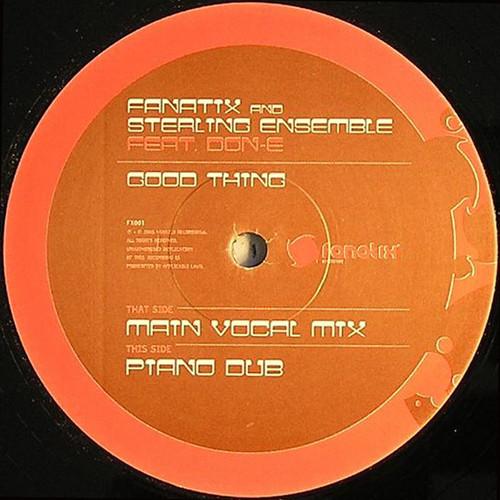 

12inch Record FANATIX & STERLING ENSEMBLE, DON-E - Good Thing FX001 Fanatix Records 2007 UK Dance & Electronica Used
