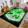 Atletico Nacional Polyester Carpet, Soft Indoor Mat for Office Chair, Living Room, Computer Desk - Decorative Home Office Rug Design
