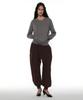 PARTIMENTO WOMEN Pwc Two-Way Pocket Knit Crew_Melange