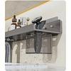 Modern Wall Mounted Mirror Front Bathroom Shelf Faucet Washbasin Washbasin Skin Care Products No Punch Bathroom Toilet Tray