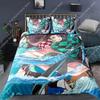 Comforter Anime Demon Slayer Cartoon Printed Hd Comforter For Boys Bedding Sets Bedclothes Bedroom Decor