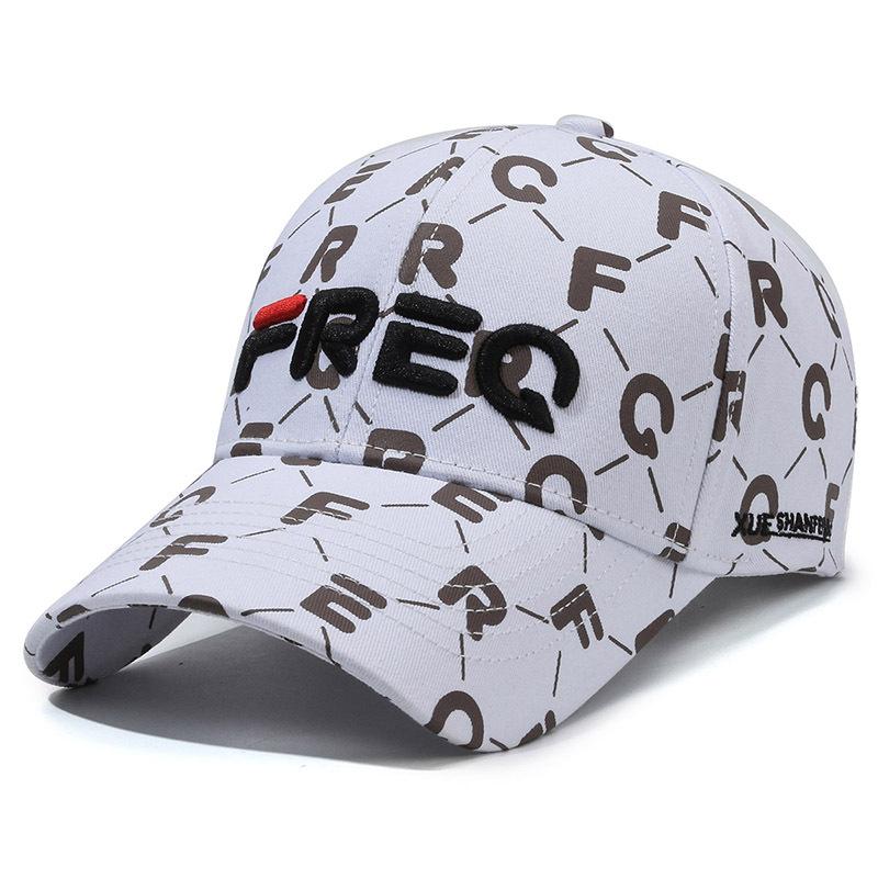 New Embroidered Letter Baseball Cap for Men and Women Outdoor Leisure Sunscreen Sunshade Fashion Versatile Travel Must