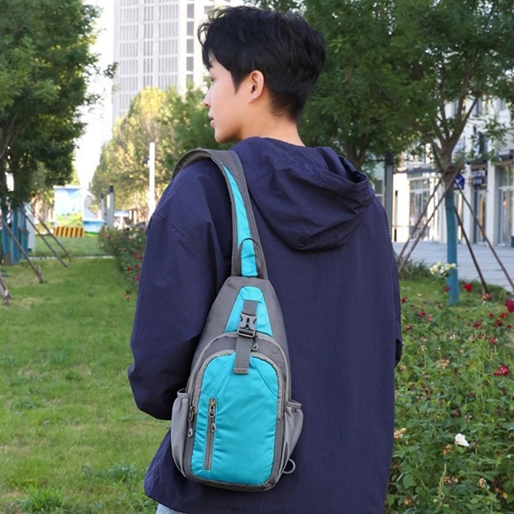 Multi-Functional Sports Shoulder Bag Casual Crossbody Fanny Pack Compact Male Chest Bag Daily Use