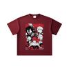 260 GSM Double Yarn 32 Count 100% Cotton Chainsaw Man V60 Print Unisex Heavy Cotton T Shirt